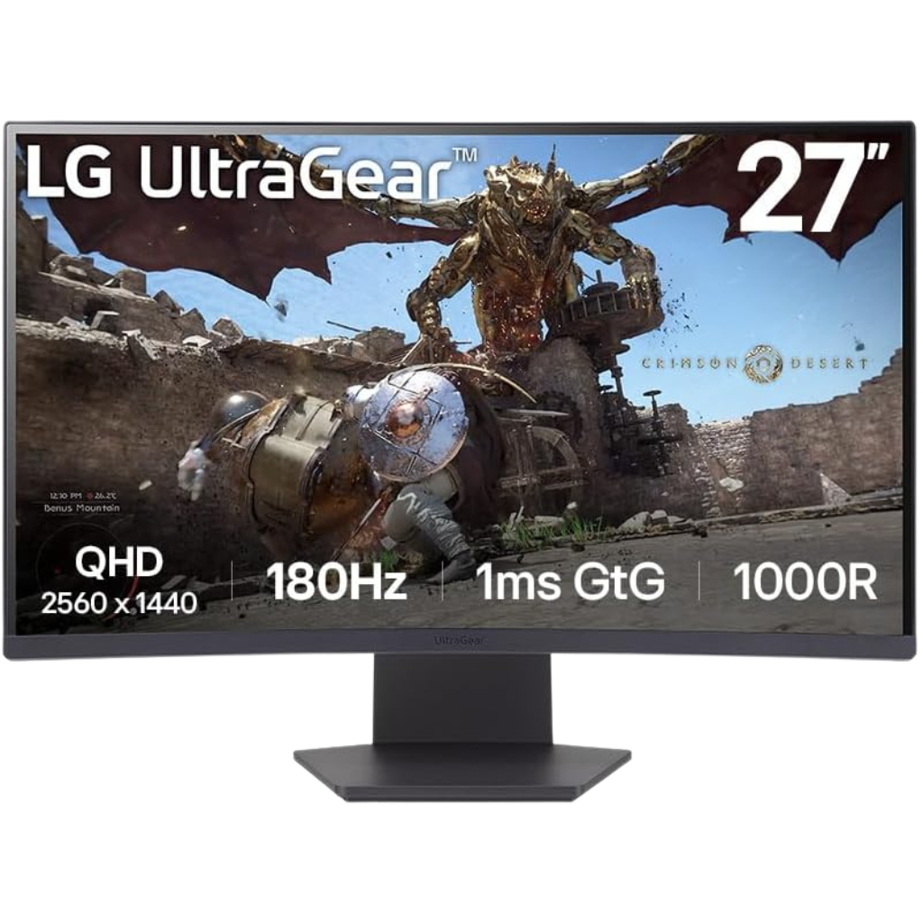 LG UltraGear 27" | 180Hz - 1440p - VA incurvé (27GS60QC-B)