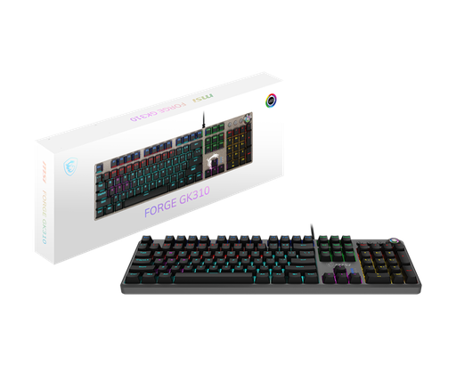 MSI FORGE GK310 RED AZERTY FR