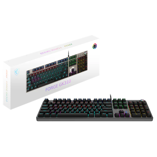 MSI FORGE GK310 RED AZERTY FR