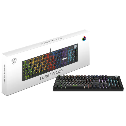 MSI FORGE GK320 RED AZERTY FR